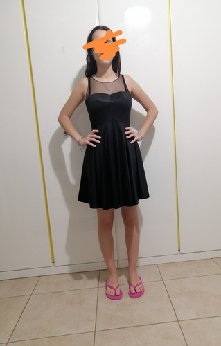 Vestito nero corto
