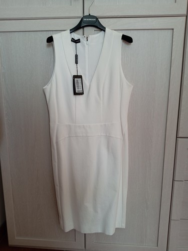 Vestito mini donna bianco - mini, da