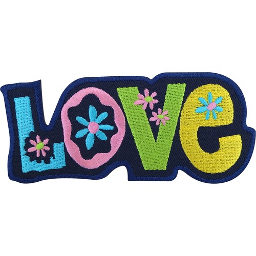 Sew badge iron on patch - iron,
