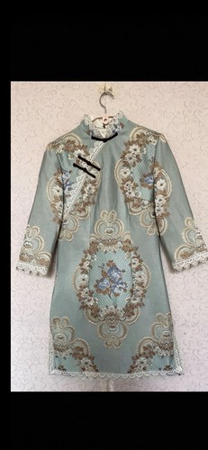 Abito donna azzurro - , dritto