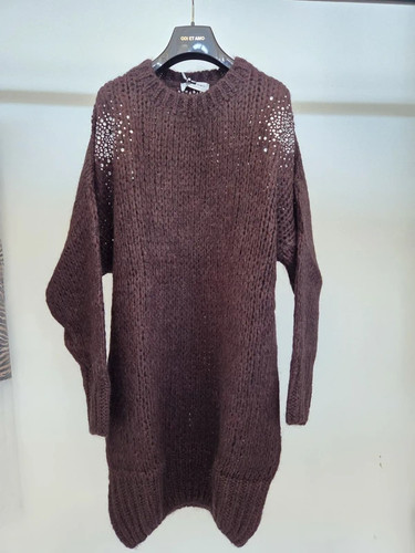 Maglione lungo abito in - lungo,