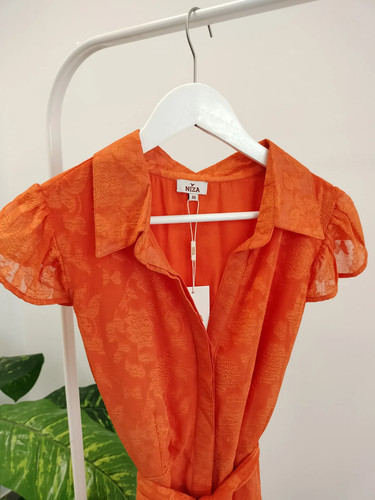 Niza vestido corto naranja - niza,,