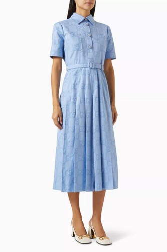Abito camicia gucci blu chiaro - camicia,