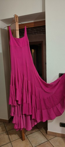Piombo vestito lungo - vestito, elegante