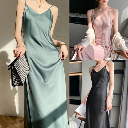 Pigiama donna lungo raso