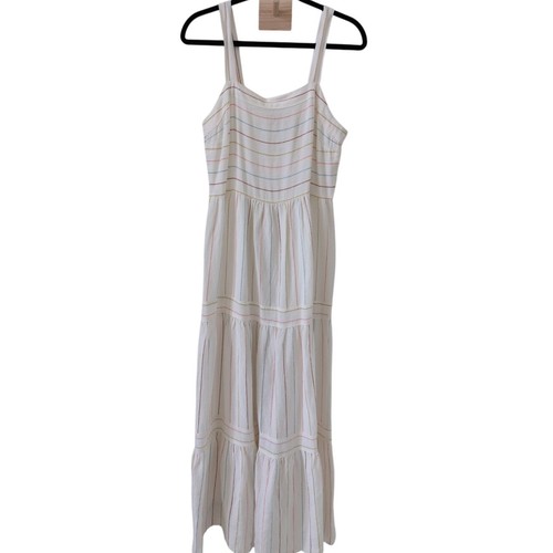 Maxi abito righe multicolore - a,