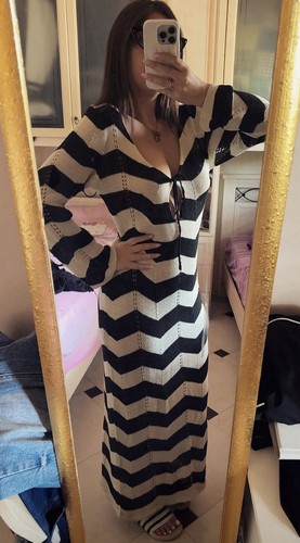 Abito lungo donna - , righe