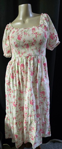 Abito midi floreale manica - , a