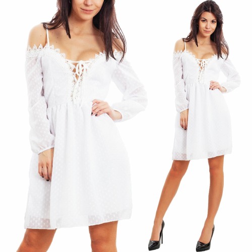 Vestito donna miniabito - , spalle